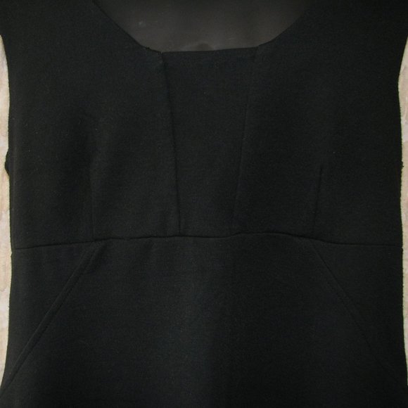 Lori M Collection Women's Classic Black Sleeveless Mini Dress ~ Large - Picture 3 of 10